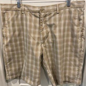 PGA Tour plaid shorts